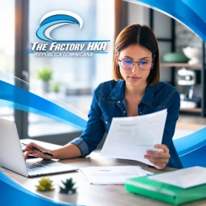 Corporate Workspace with Blue Wave Branding (1)
